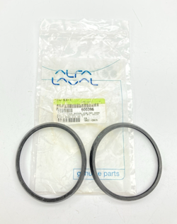 LOT OF 2 ALFA LAVAL S114-90A-E CENTRIFUGAL PUMP CASING GASKET BUNA C114