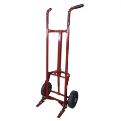 DAYTON DRUM HANDTRUCK,1000 LB,STEEL,RED 34D646 DAYTON 34D646 190735264775 STEEL