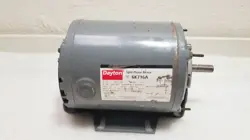 DAYTON 1/4 HP ELECTRIC MOTOR 1725 RPM  AND 1/2 SHAFT SPLIT PHASE