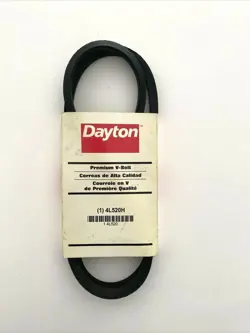DAYTON 4L520H PREMIUM V-BELT OIL AND HEAT RESISTANT ANTISTATIC BELT 4L520