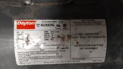 DAYTON .5 HP 1200 48YZ TEAO MODEL 4UX63G