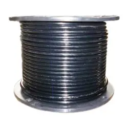 DAYTON 2VJX6 CABLE, 1/4 IN, L250FT, WLL1220LB, 7X7, STEEL