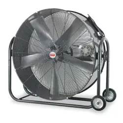 DAYTON 1YNW8 STANDARD DUTY AIR CIRCULATOR, FLOOR MOUNT, 42 IN BLADE DIA, 115V,