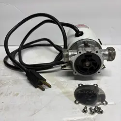 TEEL DAYTON MARINE UTILITY PUMP MODEL 1P579C RUNS NEEDS NEW IMPELLER AS-IS