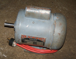 DAYTON 4K936, 1725 RPM ELECTRIC MOTOR, 1/3 HP, 1 PH, FRAME 56, 115/230 V