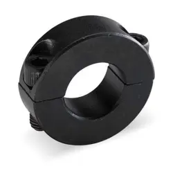 DAYTON 1L701 SHAFT COLLAR, CLAMP, 2PC, 7/8 IN, STEEL