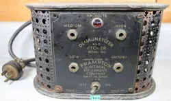 FRAMPTON ELECTRICAL EQUIPMENT DAYTON, OHIO DEMAGNETIZER AND ETCHER MODEL 100