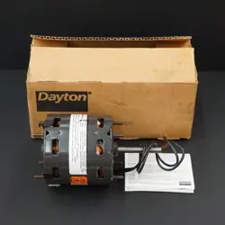 DAYTON 3M547A SHADED POLE AC MOTOR, 1/20HP, 115V, 5/16