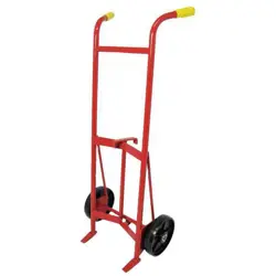 DAYTON DRUM HAND TRUCK,1000 LB.,STEEL,RED 34D664 DAYTON 34D664 190735264942 190735264942