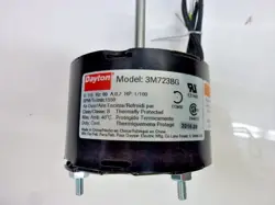 NEW!! DAYTON HVAC MOTOR, 1/100 HP, 1550 RPM, 115V, 3.3