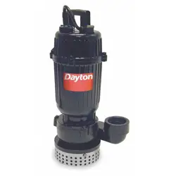 DAYTON SUBMERSIBLESUMPPUMP,10FT,13.75IN,120VAC 1XHV6 DAYTON 1XHV6 190735149904