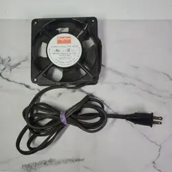 DAYTON 4WT46 SQUARE AXIAL FAN 3100RPM 0.24/0.26A 115V - NICE CONDITION!