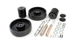 COMPLETE WHEEL KIT FOR MANUAL PALLET JACK - FITS DAYTON, MODEL #4YX97