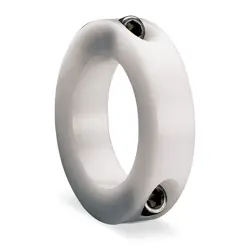 DAYTON 1F596 SHAFT COLLAR,CLAMP,2PC,2 IN,PLASTIC 1F596