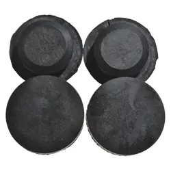 DAYTON PP1V0324G MOTOR BASE RUBBER PADS, PK 4 46L399