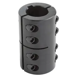 DAYTON 3ZN66 RIGID SHAFT COUPLING,CLAMP,1-3/4