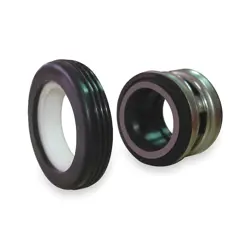 DAYTON 3ACF8 SHAFT SEAL,7/8 IN, BUNA, CARBON, CERAMIC 3ACF8