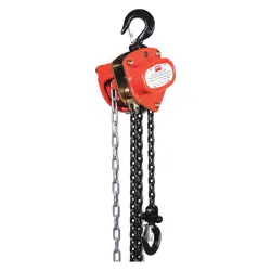 DAYTON 1VW52 MANUAL CHAIN HOIST,1000 LB.,LIFT 15 FT. 1VW52 190735225677