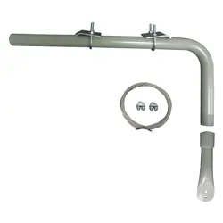 DAYTON 1ZCP8 MOUNTING BRACKET,I-BEAM,GRAY 1ZCP8
