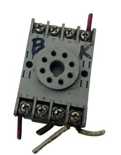 DAYTON MIXED RELAY SOCKET 10 AMP 300 VAC CLASS 8501 TYPE NR51, 27E891, 5X852E??