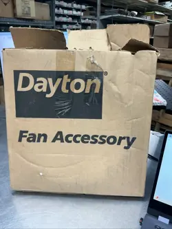NEW DAYTON FAN ACCESSORY 12 COMPANION FLANGES DAYTON (1) 4C716 FREE SHIPPING