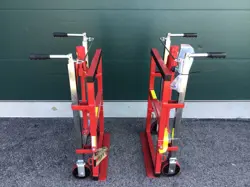 DAYTON - 13V411 HYDRAULIC-LIFT MACHINERY & EQUIPMENT MOVER SET  WITH NOSE PLATE 190735121504