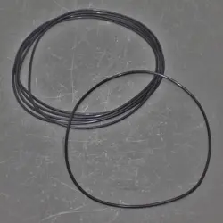 (6) TSURUMI DAYTON PUMP CASING O-RING 200800180, 8-1/4