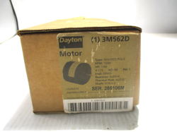 NEW DAYTON 3M562D HVAC MOTOR 115V 1/40HP 1550 RPM 1 SPEED 5/16