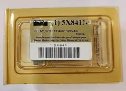 NEW ORIGINAL PACKAGING GRAINGER DAYTON 5X841N GENERAL PURPOSE RELAY 120V AC DISC