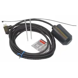 DAYTON FLOAT SWITCH, 20 FT, ABS, 115V AC 6PNU7 DAYTON 6PNU7 190735369753