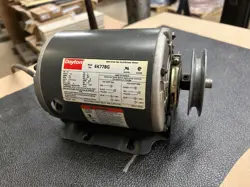 DAYTON 1/3 HP MOTOR 115V 1725 RPM MOD. # 6K778G, EXCCELLENT WORKING CONDITION