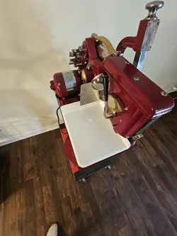 ABSOLUTELY RARE ANTIQUE MEAT SLICER 1930 IBM / DAYTON SCALE ELECTRIC SLICER