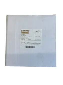 DAYTON 4WT33 105 CFM AC AXIAL COOLING FAN 240-220V 19/20W 12CM ALUMINUM FRAME