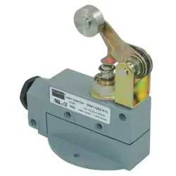 DAYTON 12T928 LIMIT SWITCH, PLUNGER, ROLLER LEVER, SPDT, 15A AT 480V AC,