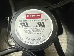 1PC DAYTON 665 CFM AC AXIAL FAN 4WT44A 115V COOLING FAN NEW IN BOX FAST DELIVERY