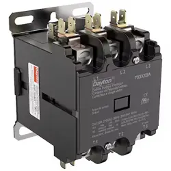 DAYTON 783XX9 DEFPURPOSEMAGCONTACTOR, 208/240VAC, 3P, 63A
