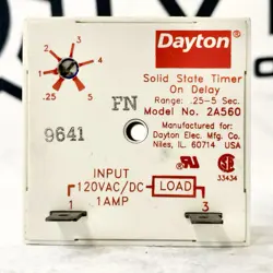ON DELAY 0.25-5