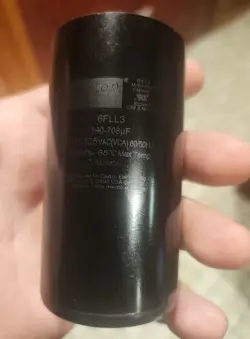 CAPACITOR 590-708 MFD