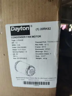 RPM 60HZ 20RK82