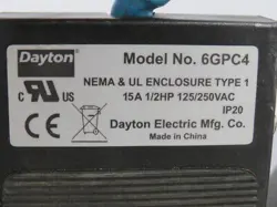 DAYTON 6GPC4
