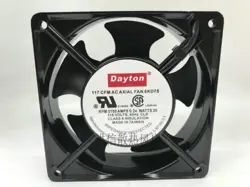 1 PCS  DAYTON FAN 117 CFM AC AXIAL FAN 6KD75 115V 0.24A 12038 12CM COOLING FAN /