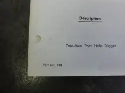 INSTRUCTIONS PARTS