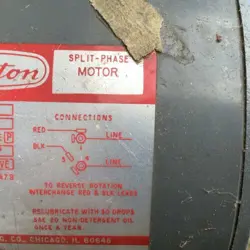 115V 1/2HP