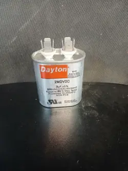 RUN CAPACITOR: OVAL