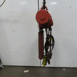 DAYTON 3Z928 2 TON ELECTRIC CHAIN HOIST 10' LIFT 8FPM 230/460V 3PH