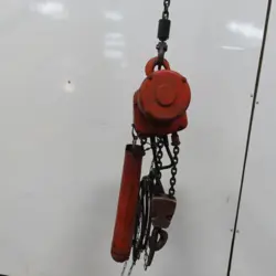 DAYTON 3Z928 2 TON ELECTRIC CHAIN HOIST 10' LIFT 8 FPM 230/460V 3PH