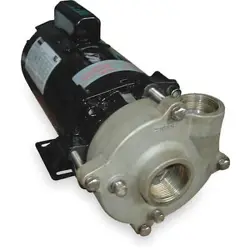 DAYTON 2ZWT8 STAINLESS STEEL 1/3 HP CENTRIFUGAL PUMP 115/230V