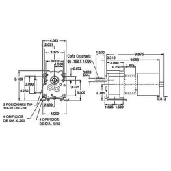 100 RPM NAMEPLATE
