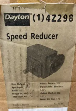REDUCER 1.5HP 56C