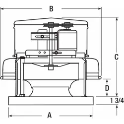 DOWNBLAST VENT